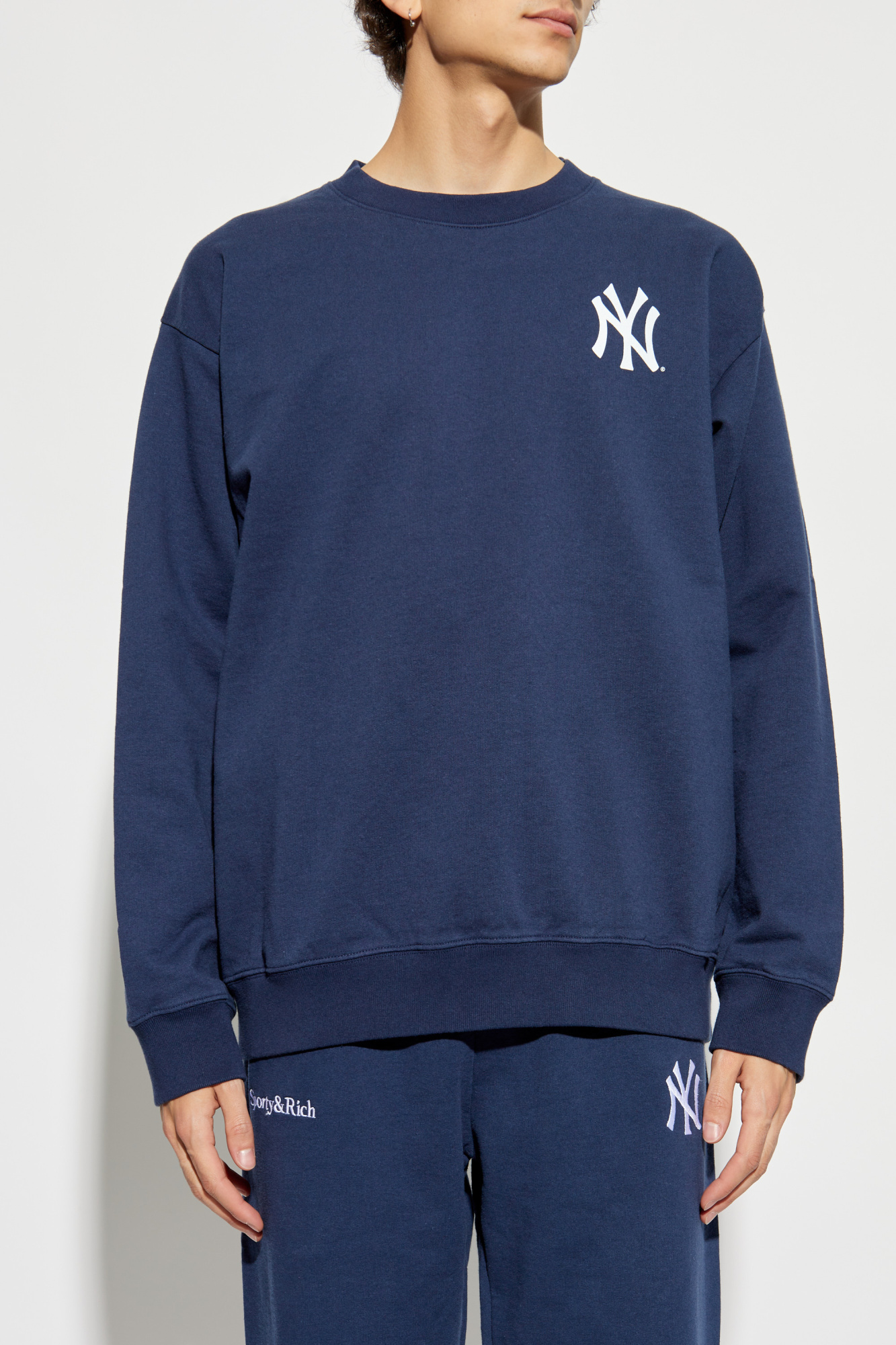 ★★Adairs★★ Basketball Woven Crewneck Sweatshirt Navy IW5 adidas_Basketball_Woven_Crewne